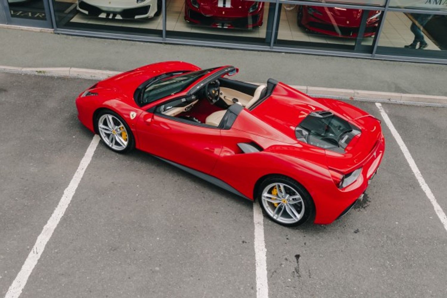FERRARI 488 CONVERTIBLE 3.9 SPIDER 2DR SEMI AUTOMATIC