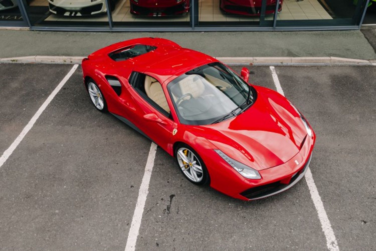 FERRARI 488 CONVERTIBLE 3.9 SPIDER 2DR SEMI AUTOMATIC