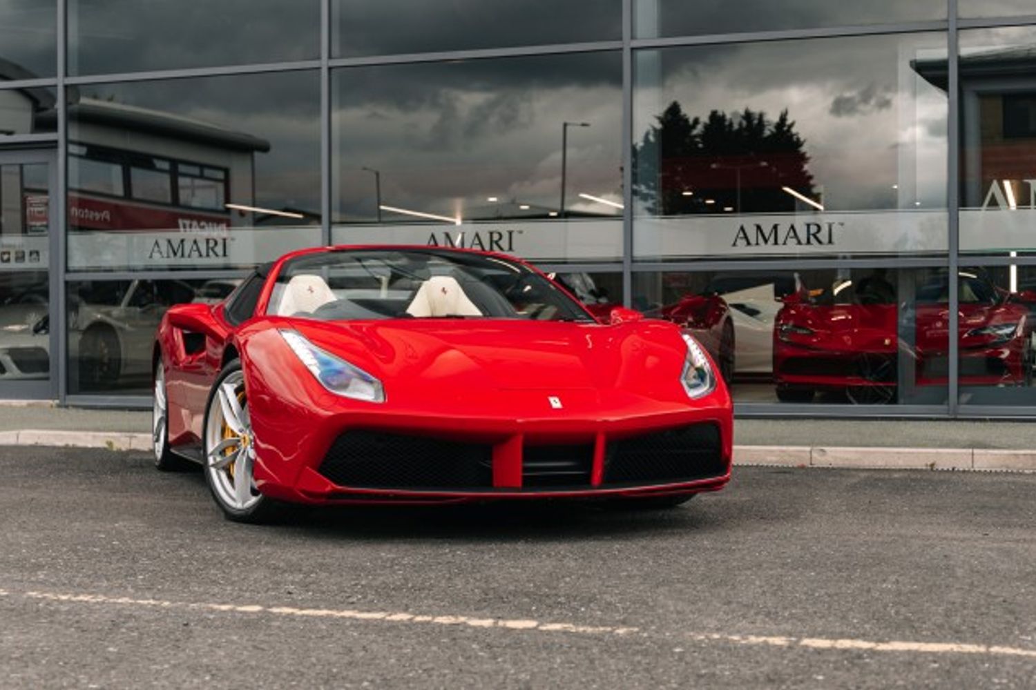 FERRARI 488 CONVERTIBLE 3.9 SPIDER 2DR SEMI AUTOMATIC
