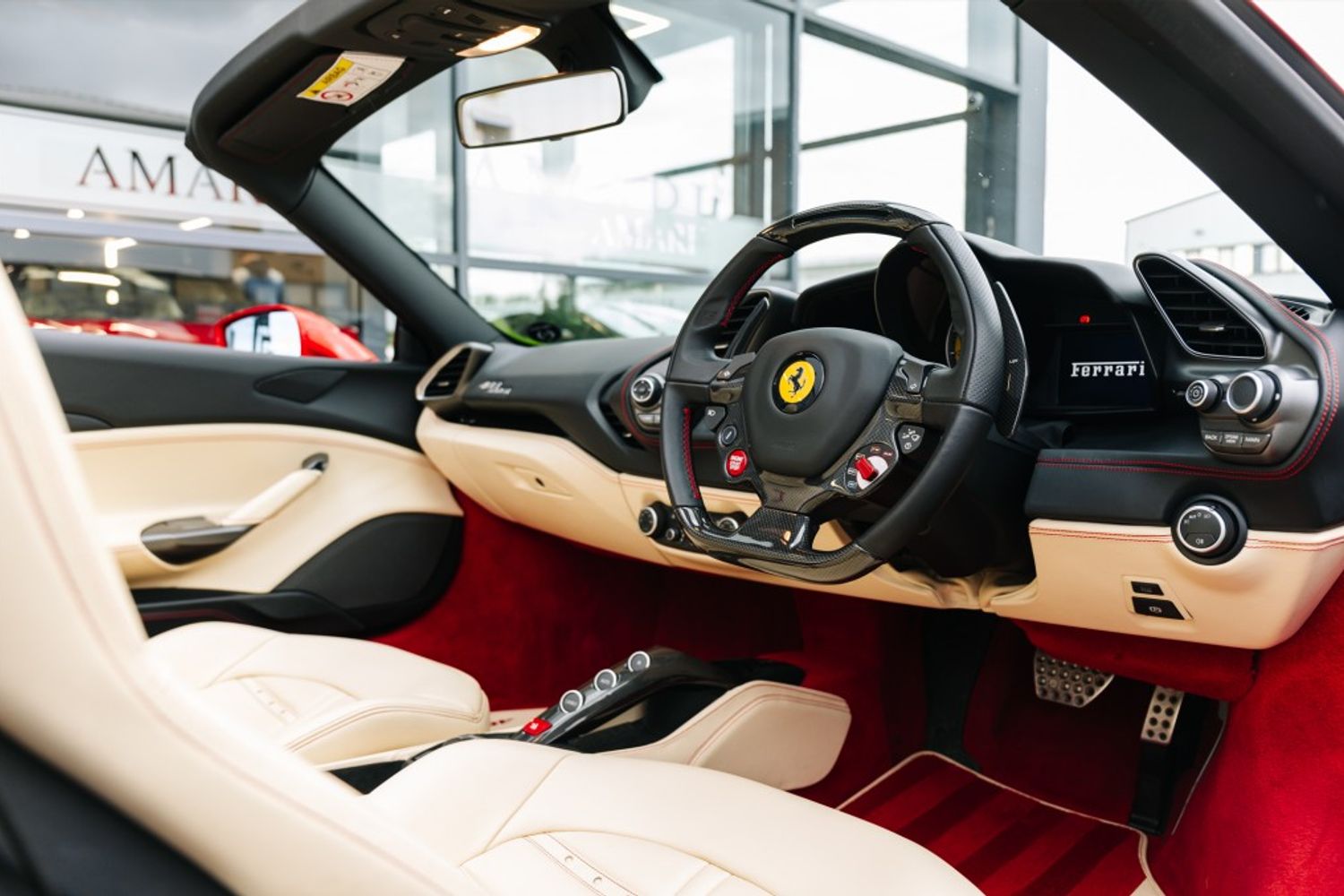 FERRARI 488 CONVERTIBLE 3.9 SPIDER 2DR SEMI AUTOMATIC