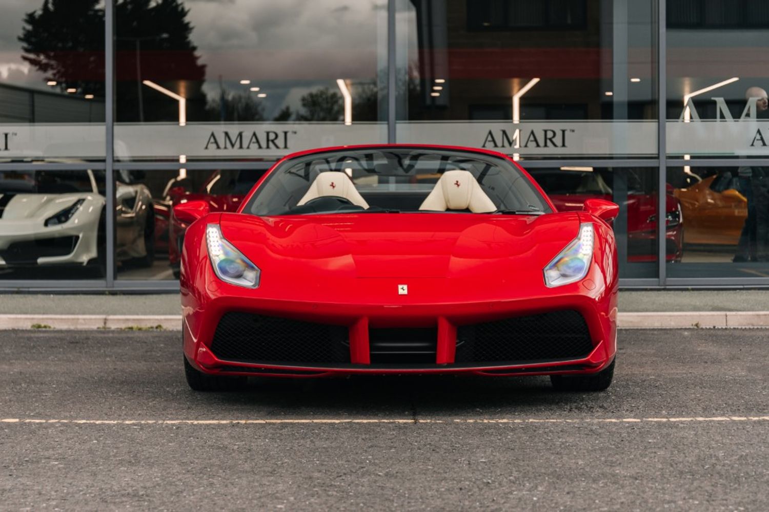FERRARI 488 CONVERTIBLE 3.9 SPIDER 2DR SEMI AUTOMATIC