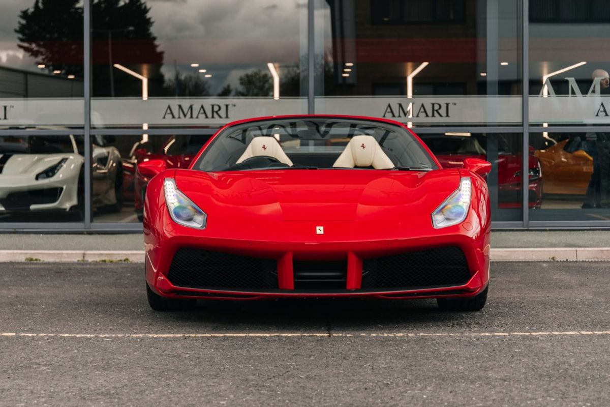 FERRARI 488 CONVERTIBLE 3.9 SPIDER 2DR SEMI AUTOMATIC