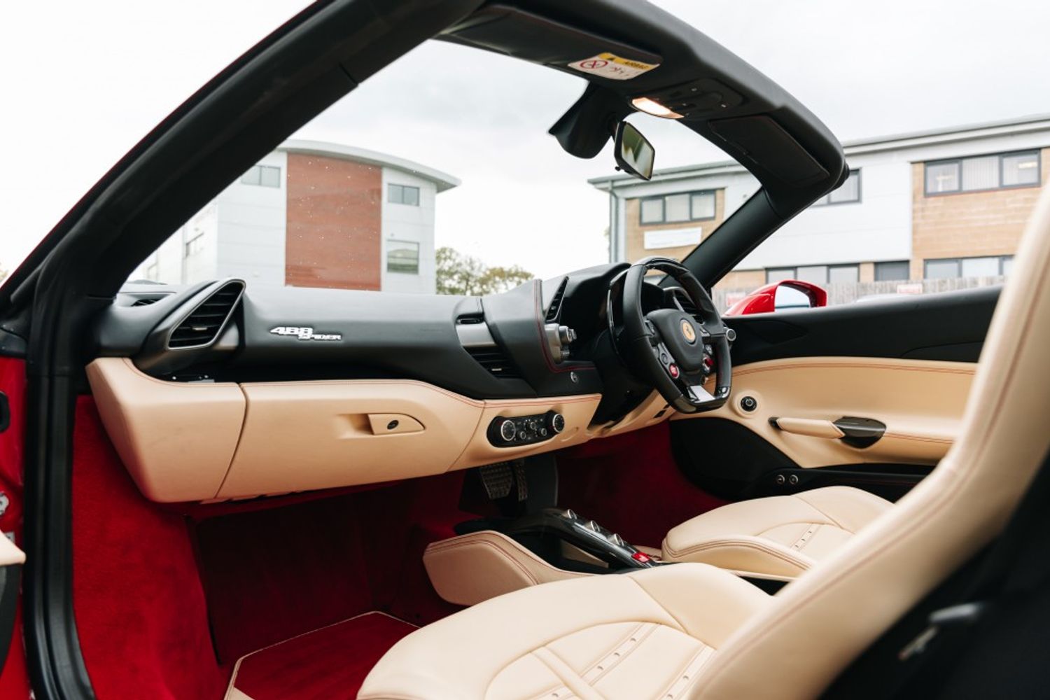 FERRARI 488 CONVERTIBLE 3.9 SPIDER 2DR SEMI AUTOMATIC