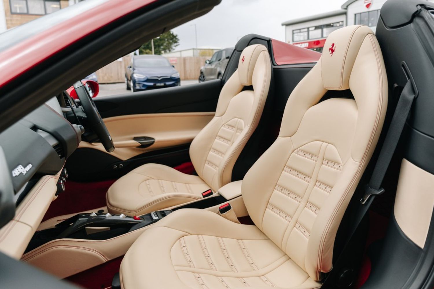 FERRARI 488 CONVERTIBLE 3.9 SPIDER 2DR SEMI AUTOMATIC