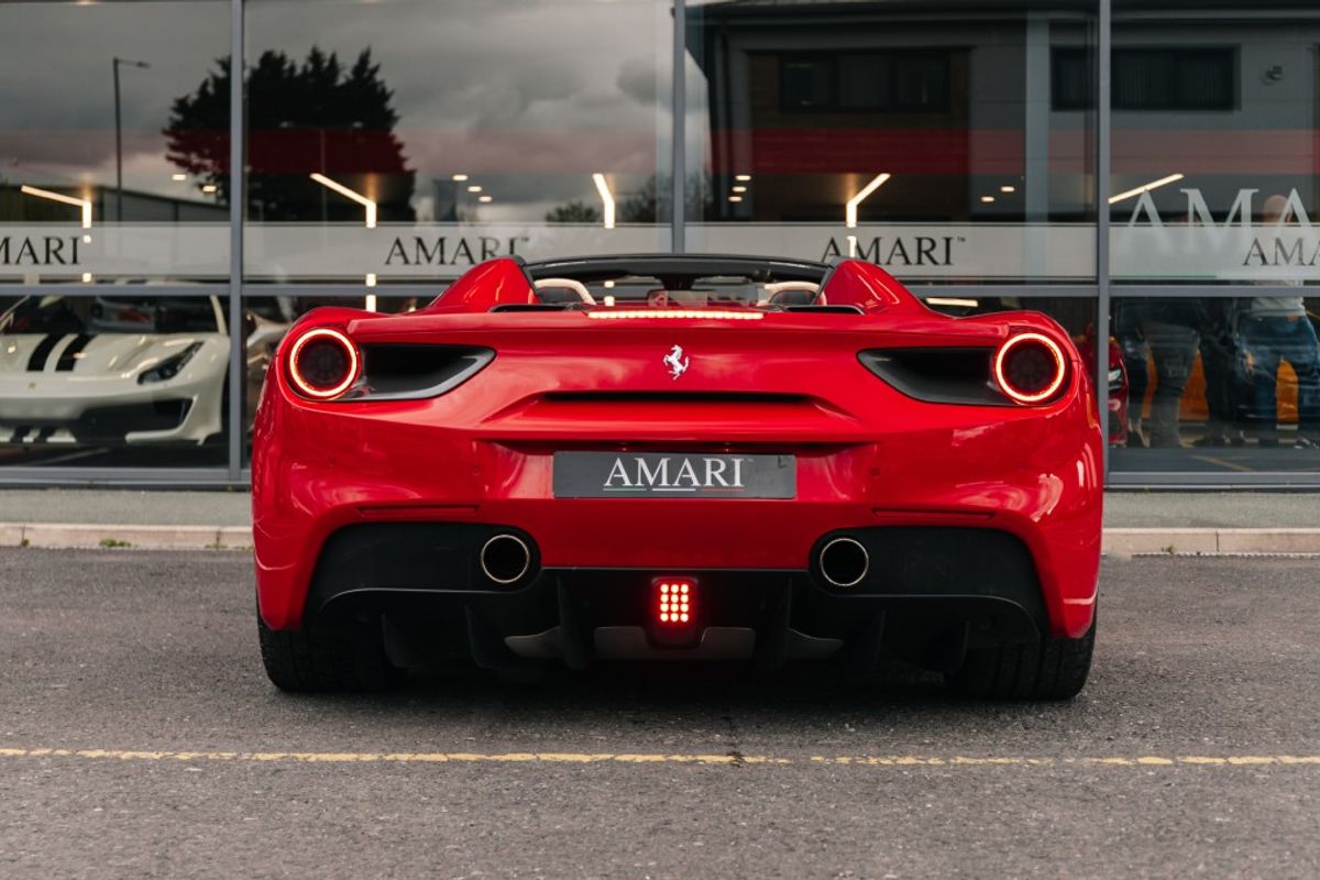 FERRARI 488 CONVERTIBLE 3.9 SPIDER 2DR SEMI AUTOMATIC
