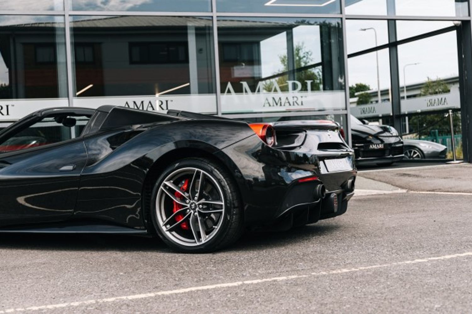 FERRARI 488 CONVERTIBLE 3.9 SPIDER 2DR SEMI AUTOMATIC