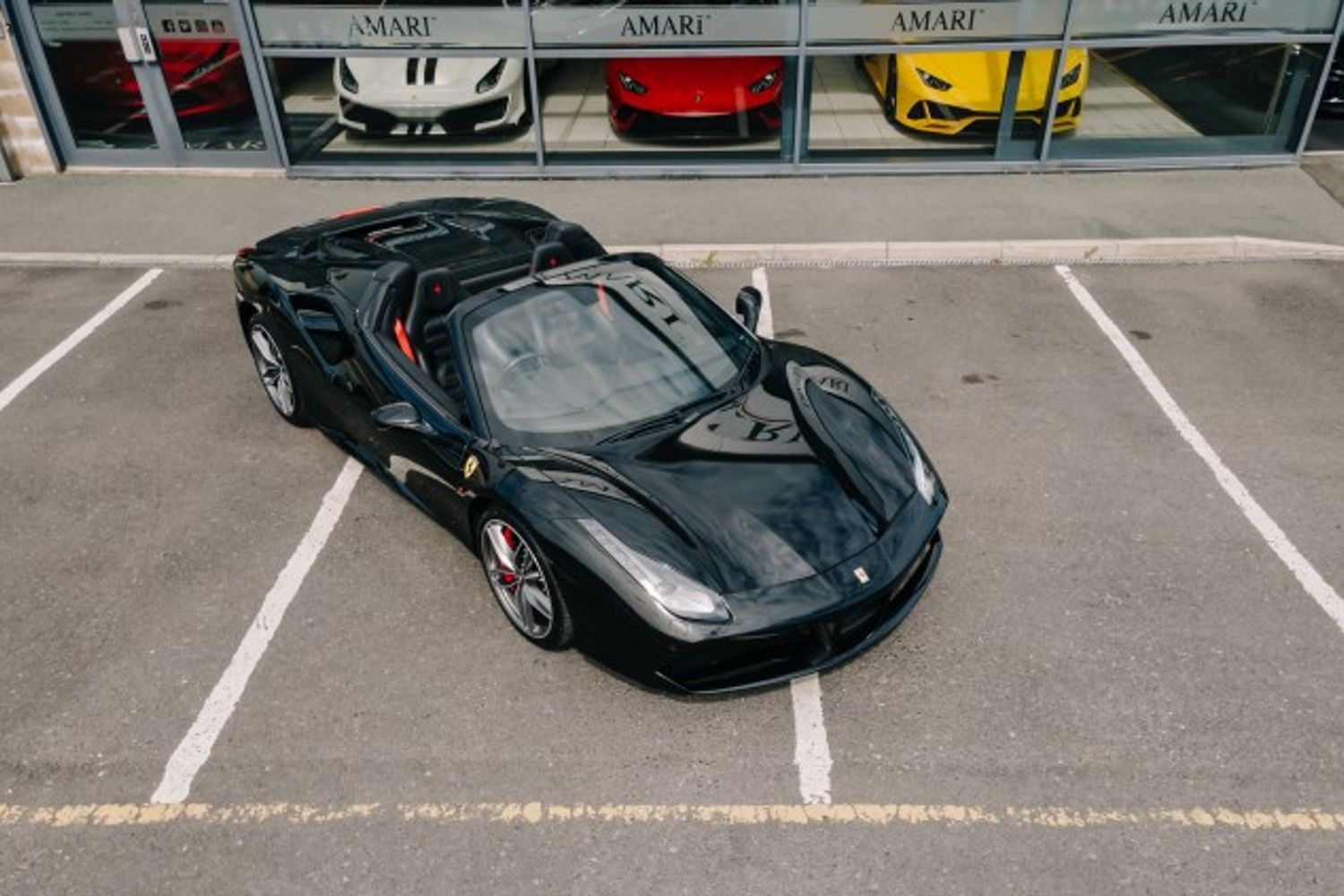 FERRARI 488 CONVERTIBLE 3.9 SPIDER 2DR SEMI AUTOMATIC