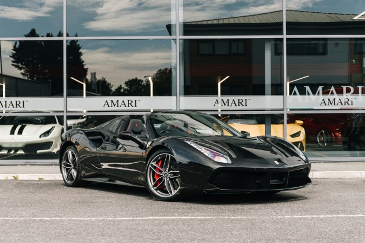 FERRARI 488 CONVERTIBLE 3.9 SPIDER 2DR SEMI AUTOMATIC