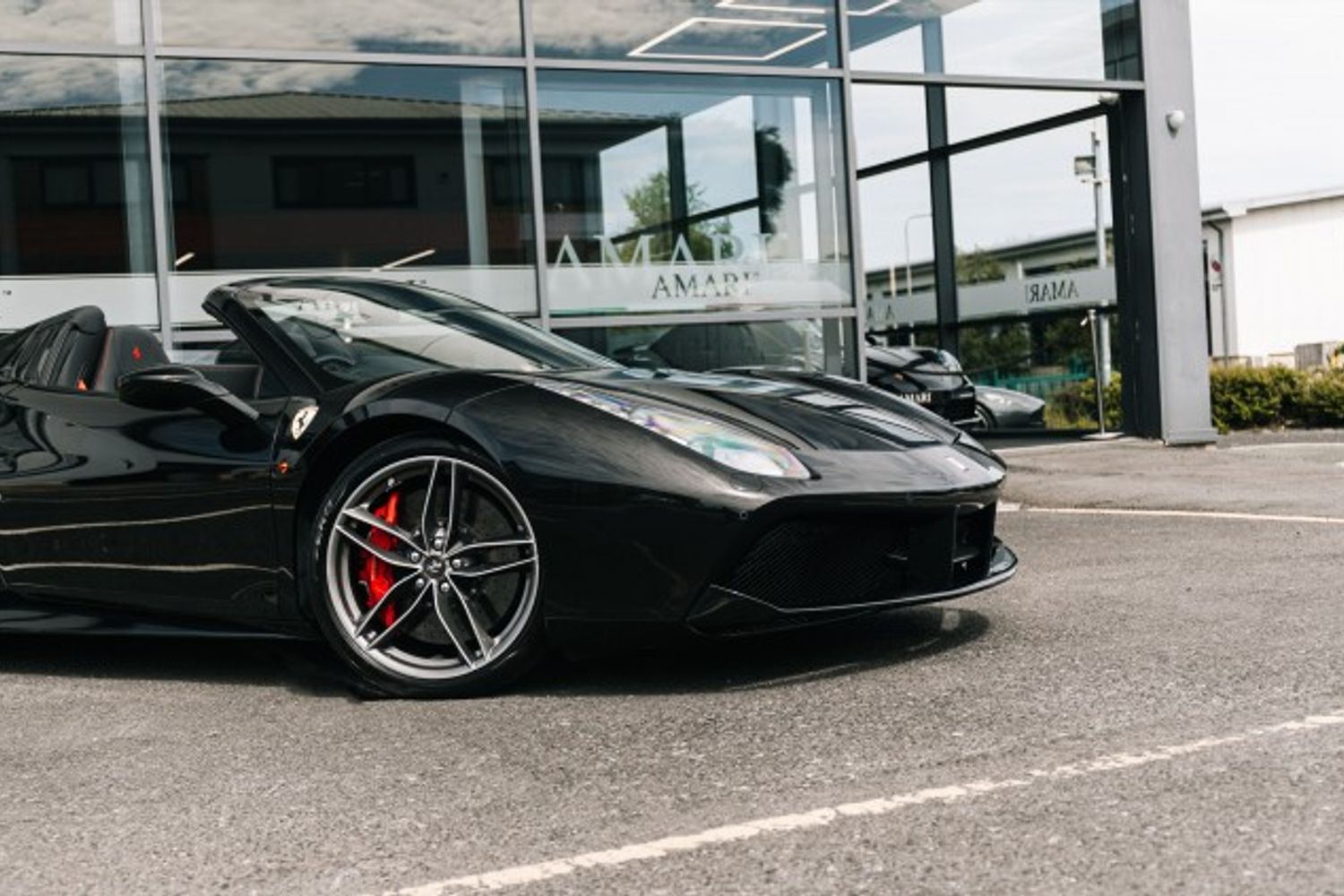 FERRARI 488 CONVERTIBLE 3.9 SPIDER 2DR SEMI AUTOMATIC