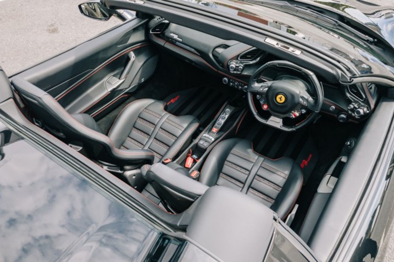 FERRARI 488 CONVERTIBLE 3.9 SPIDER 2DR SEMI AUTOMATIC