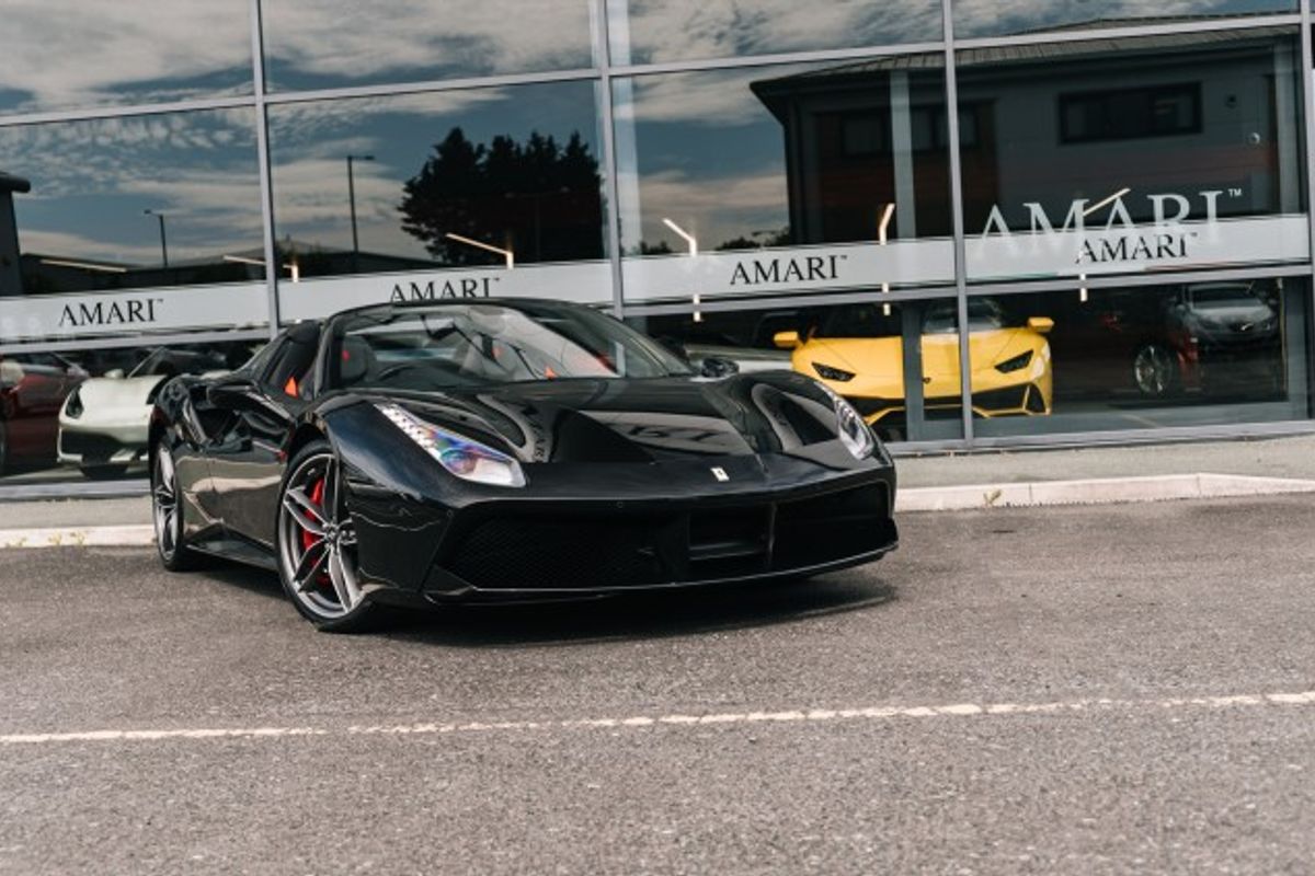 FERRARI 488 CONVERTIBLE 3.9 SPIDER 2DR SEMI AUTOMATIC