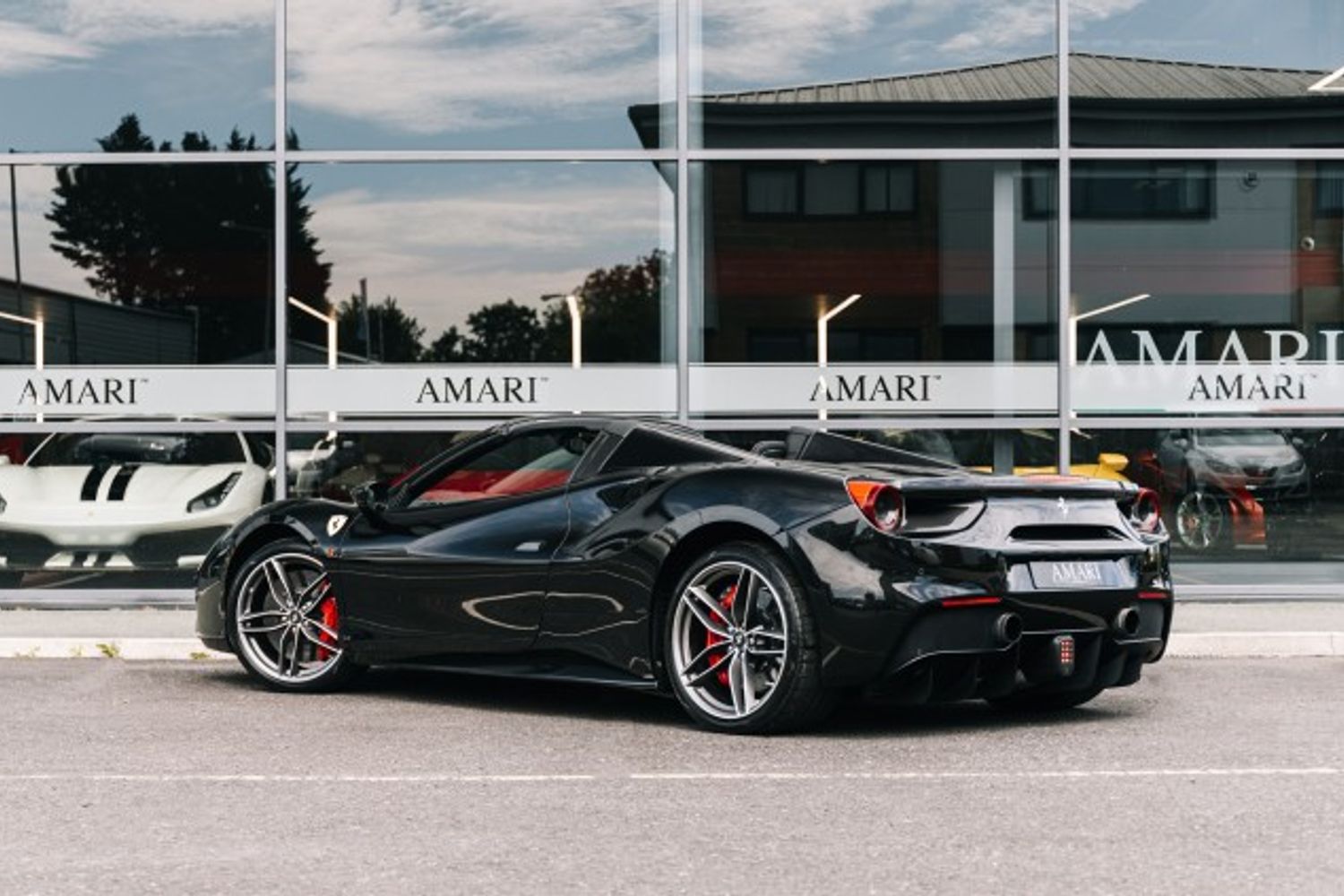 FERRARI 488 CONVERTIBLE 3.9 SPIDER 2DR SEMI AUTOMATIC