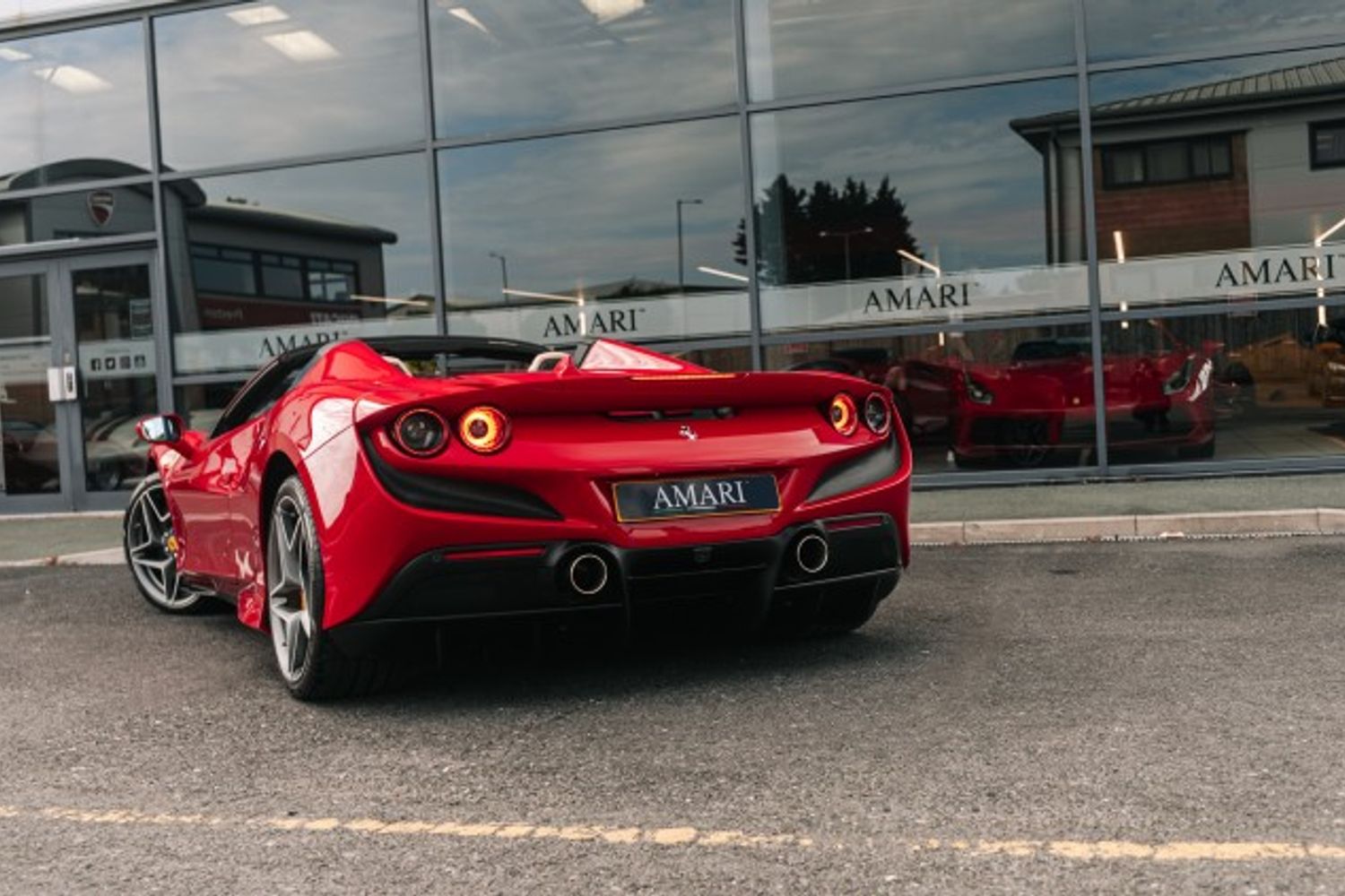 FERRARI F8 SPIDER CONVERTIBLE 3.9 SPIDER 2DR SEMI AUTOMATIC