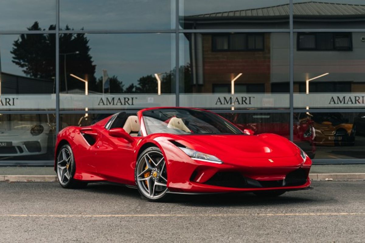 FERRARI F8 SPIDER CONVERTIBLE 3.9 SPIDER 2DR SEMI AUTOMATIC