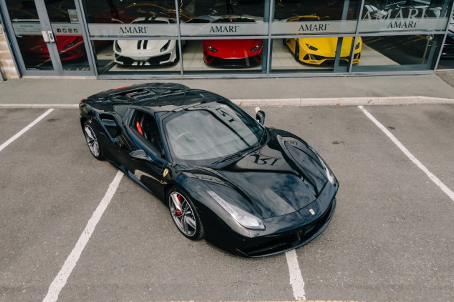 FERRARI 488 CONVERTIBLE 3.9 SPIDER 2DR SEMI AUTOMATIC