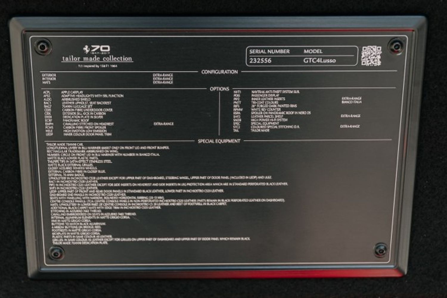 FERRARI GTC4 LUSSO HATCHBACK 6.3 V12 3DR SEMI AUTOMATIC