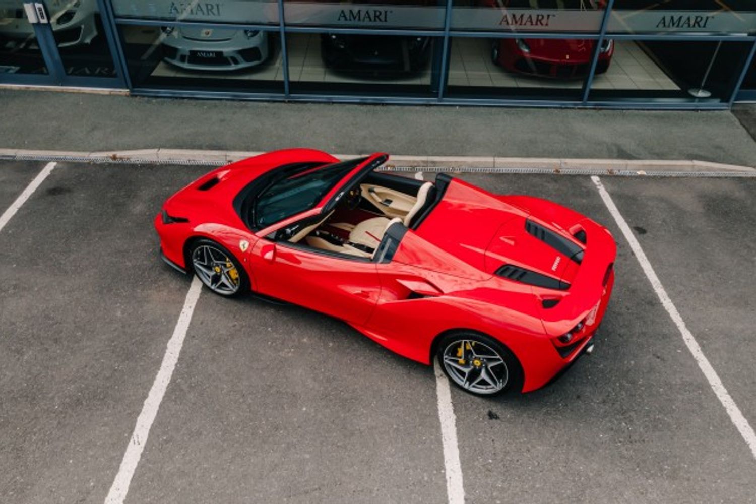FERRARI F8 SPIDER CONVERTIBLE 3.9 SPIDER 2DR SEMI AUTOMATIC