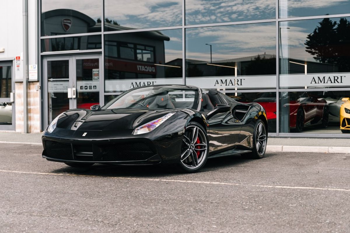 FERRARI 488 CONVERTIBLE 3.9 SPIDER 2DR SEMI AUTOMATIC