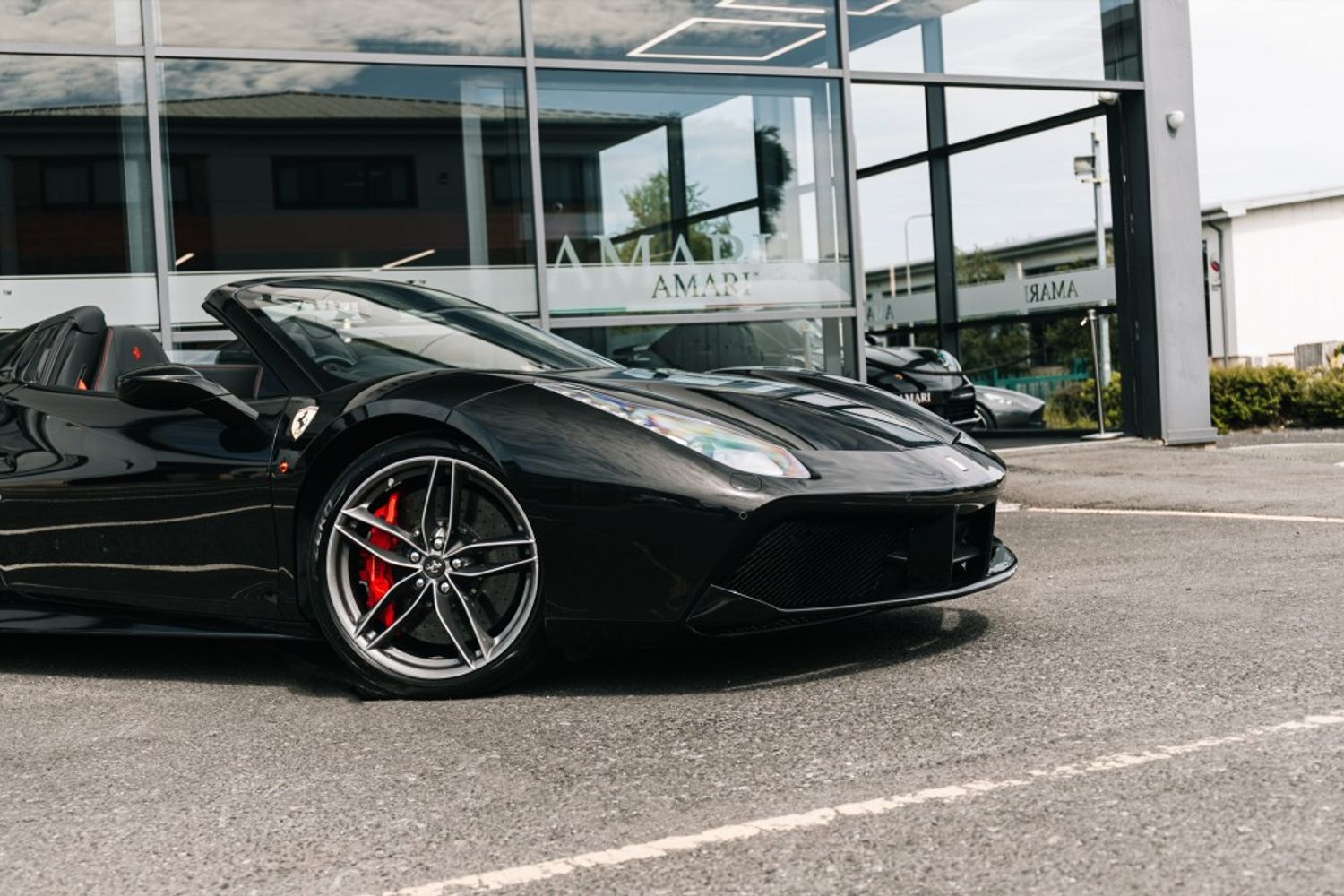 FERRARI 488 CONVERTIBLE 3.9 SPIDER 2DR SEMI AUTOMATIC