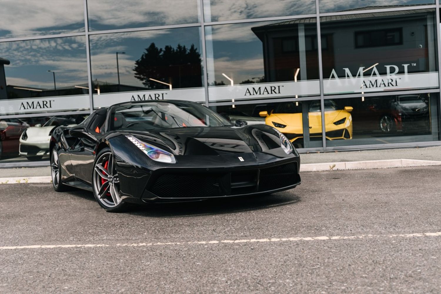 FERRARI 488 CONVERTIBLE 3.9 SPIDER 2DR SEMI AUTOMATIC