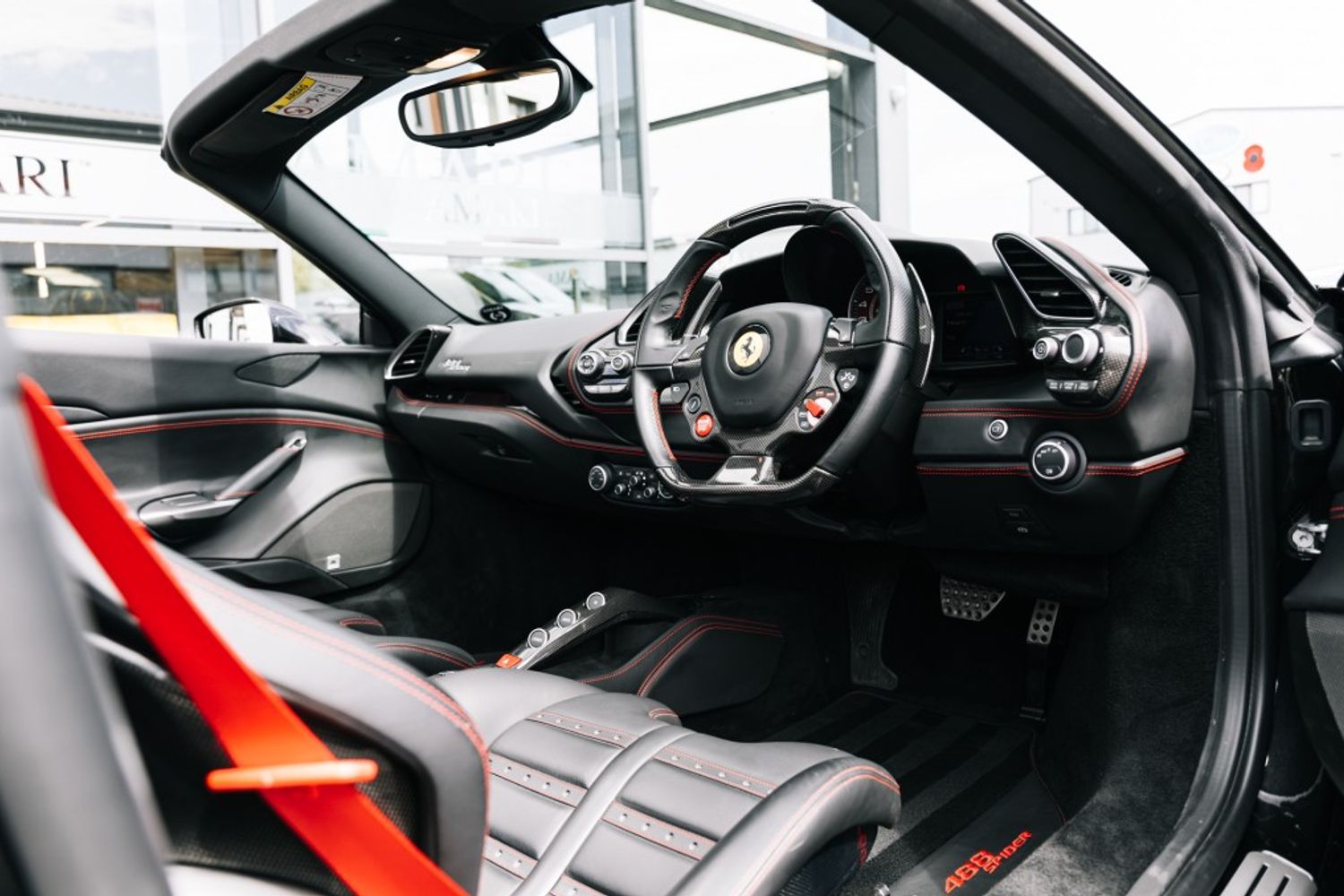 FERRARI 488 CONVERTIBLE 3.9 SPIDER 2DR SEMI AUTOMATIC