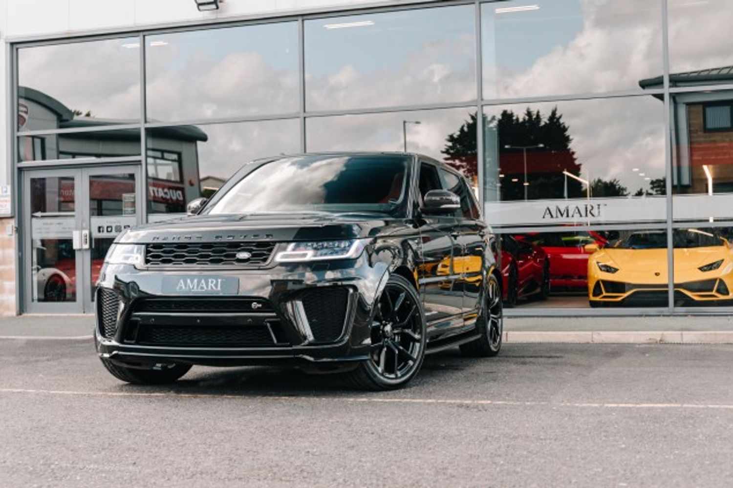 LAND ROVER RANGE ROVER SPORT SVR CARBON EDITION ESTATE 5.0 SVR CARBON EDITION 5DR AUTOMATIC