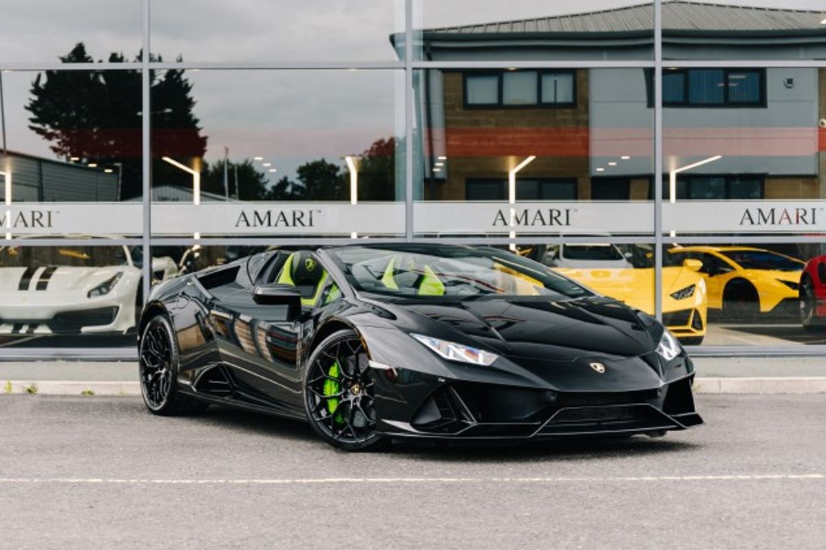 LAMBORGHINI HURACAN CONVERTIBLE 5.2 LP 640-4 EVO SPYDER 2DR SEMI AUTOMATIC