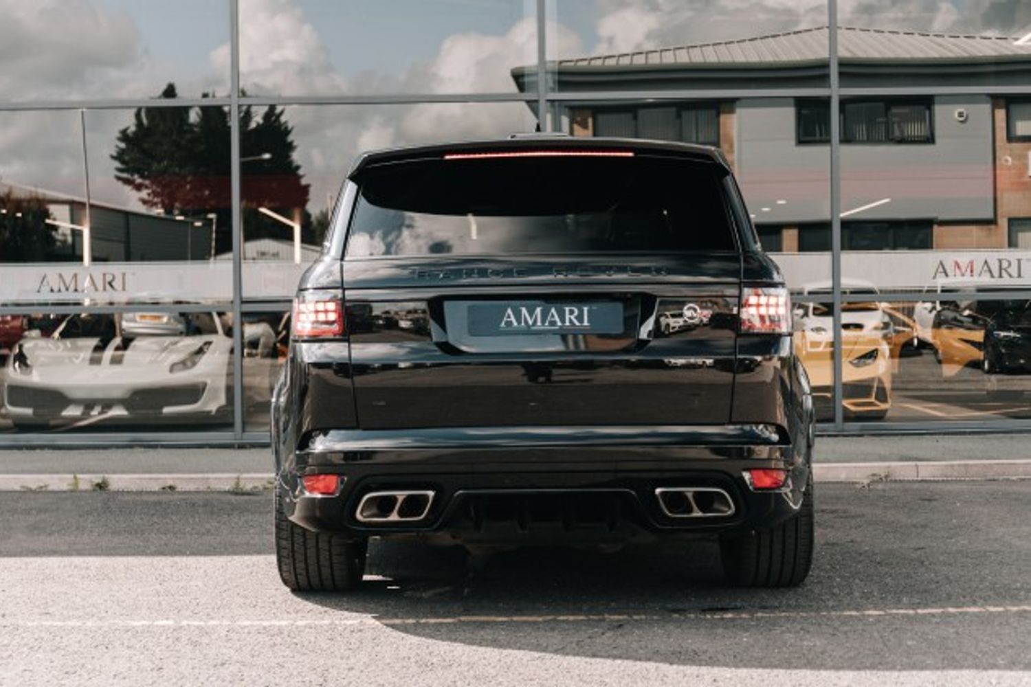 LAND ROVER RANGE ROVER SPORT SVR CARBON EDITION ESTATE 5.0 SVR CARBON EDITION 5DR AUTOMATIC