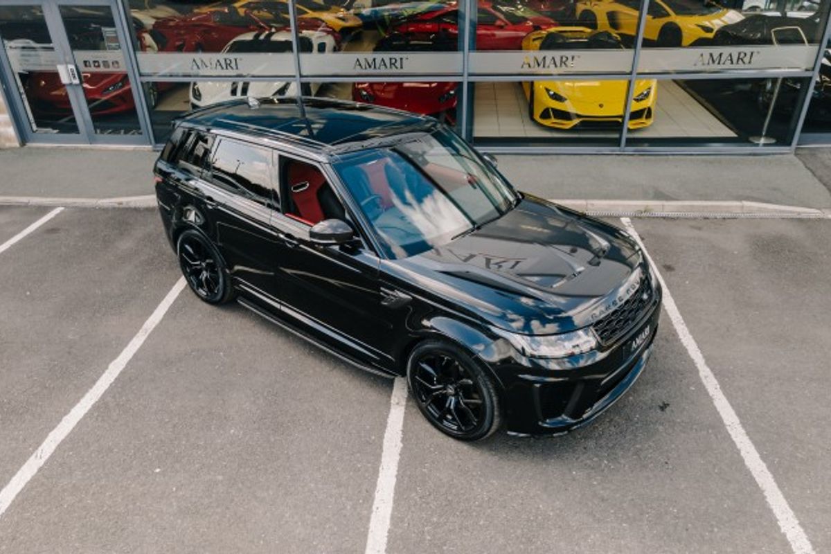 LAND ROVER RANGE ROVER SPORT SVR CARBON EDITION ESTATE 5.0 SVR CARBON EDITION 5DR AUTOMATIC
