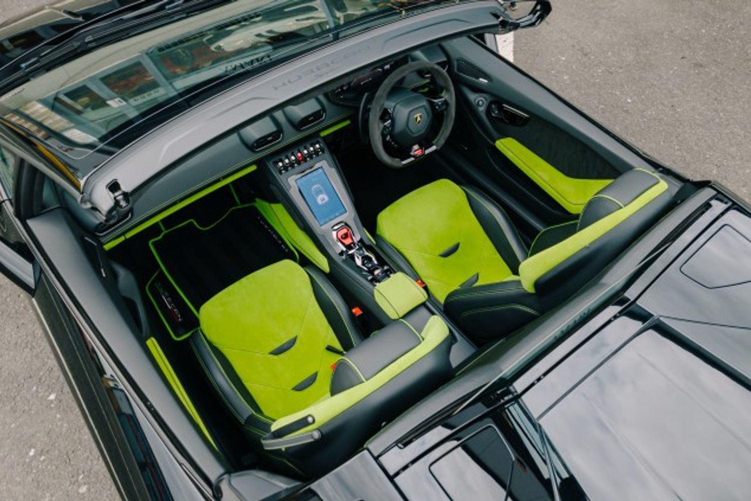 LAMBORGHINI HURACAN CONVERTIBLE 5.2 LP 640-4 EVO SPYDER 2DR SEMI AUTOMATIC