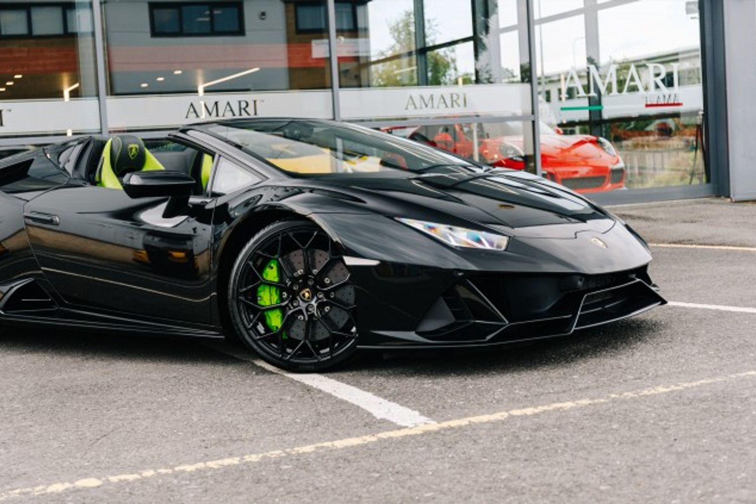 LAMBORGHINI HURACAN CONVERTIBLE 5.2 LP 640-4 EVO SPYDER 2DR SEMI AUTOMATIC