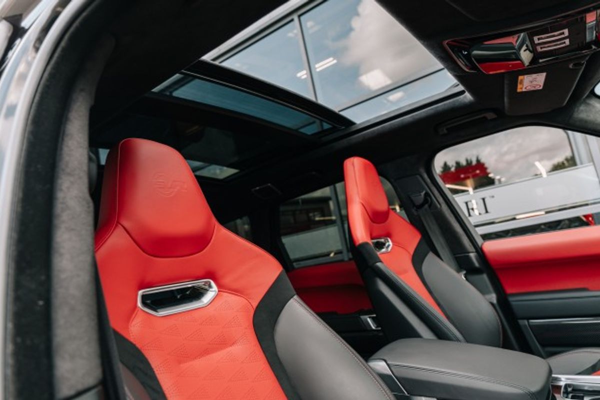 LAND ROVER RANGE ROVER SPORT SVR CARBON EDITION ESTATE 5.0 SVR CARBON EDITION 5DR AUTOMATIC