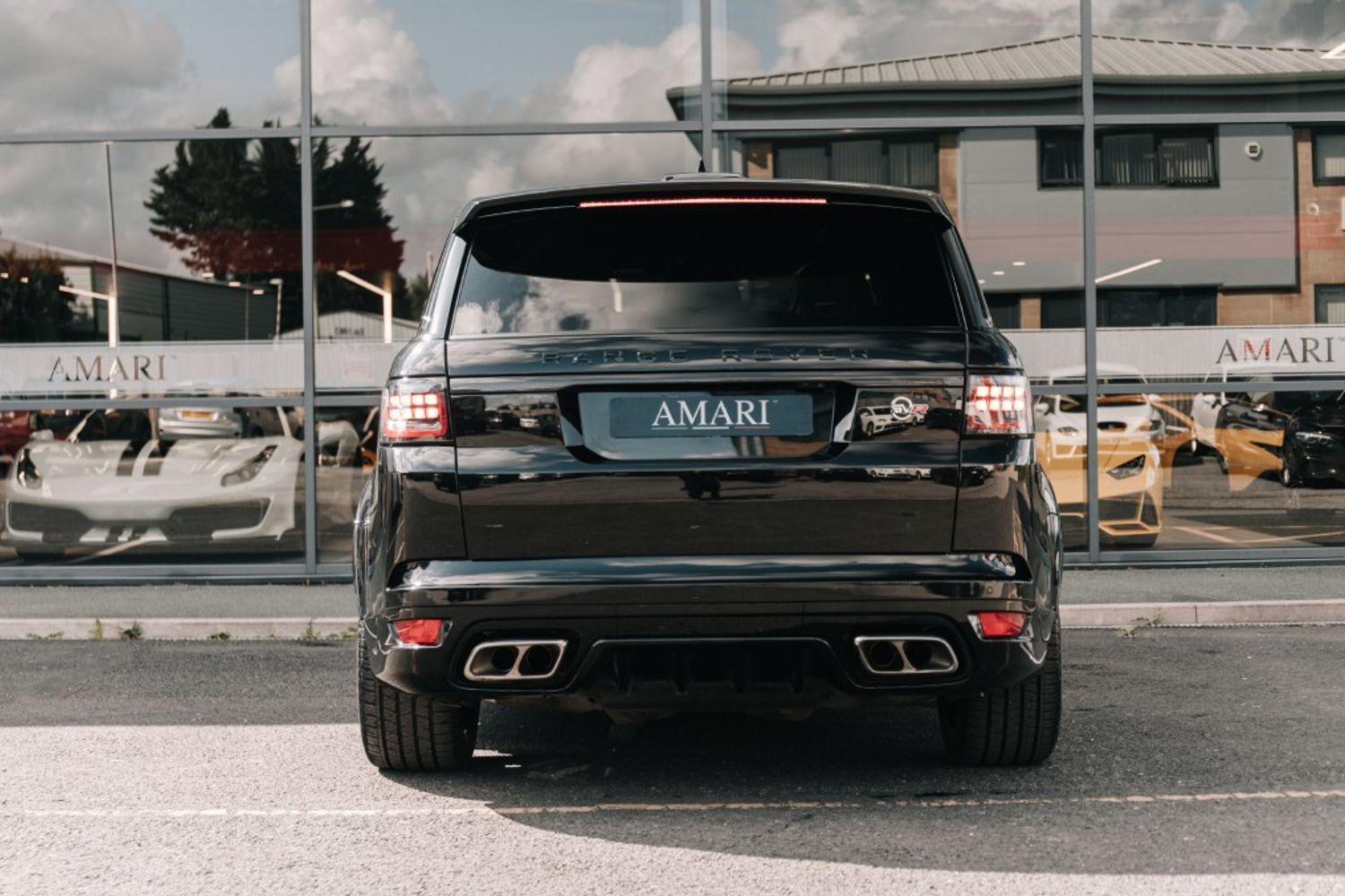 LAND ROVER RANGE ROVER SPORT SVR CARBON EDITION ESTATE 5.0 SVR CARBON EDITION 5DR AUTOMATIC