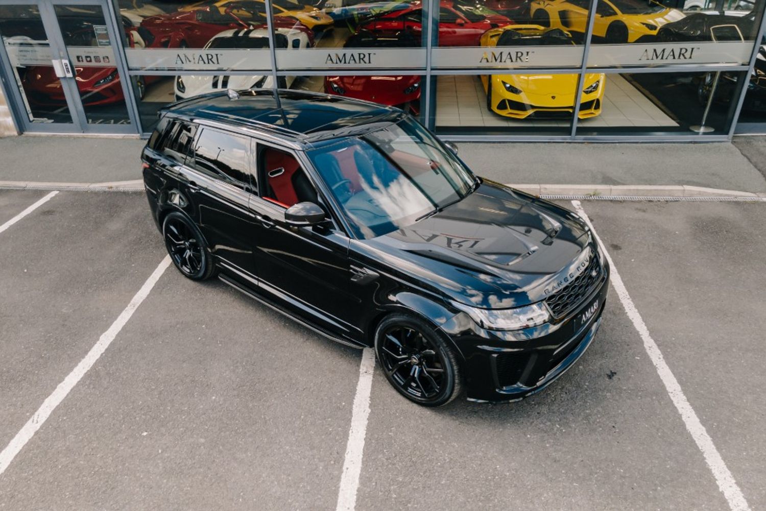 LAND ROVER RANGE ROVER SPORT SVR CARBON EDITION ESTATE 5.0 SVR CARBON EDITION 5DR AUTOMATIC