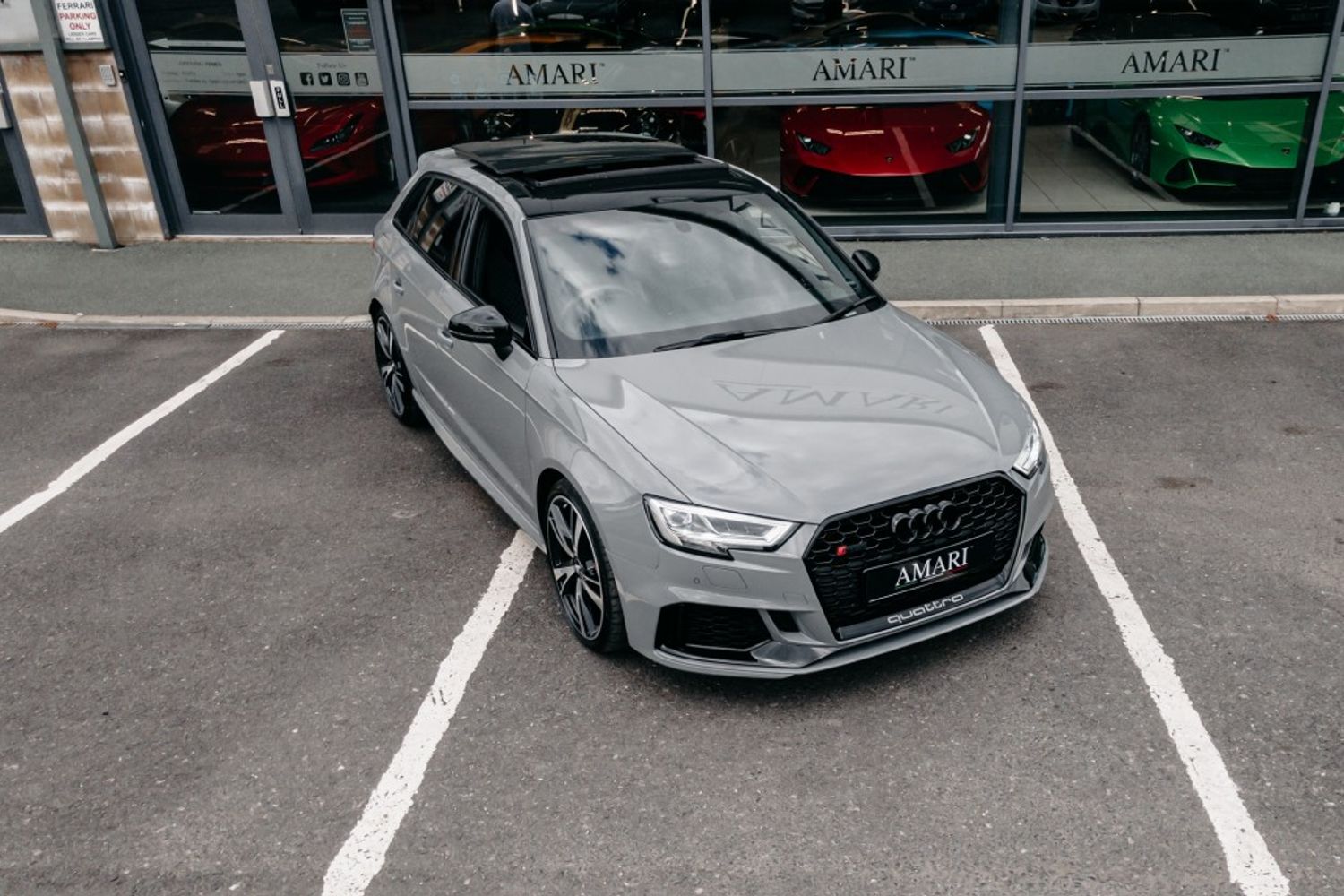 AUDI RS3 HATCHBACK 2.5 RS 3 TFSI QUATTRO AUDI SPORT EDITION 5DR SEMI AUTOMATIC