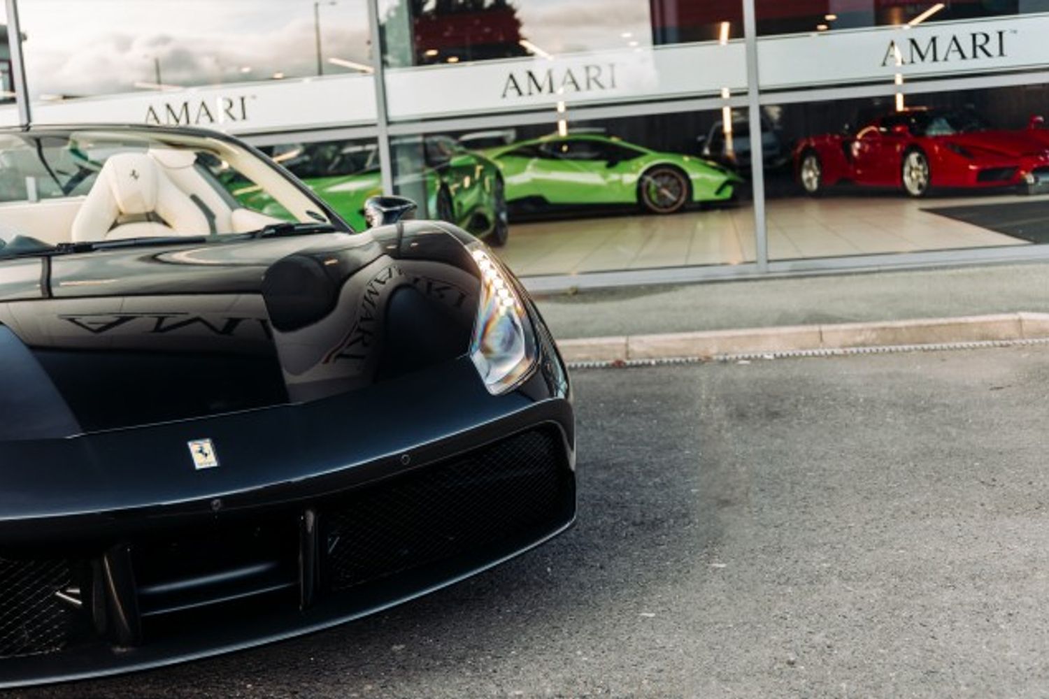 FERRARI 488 SPIDER CONVERTIBLE 3.9 SPIDER 2DR SEMI AUTOMATIC