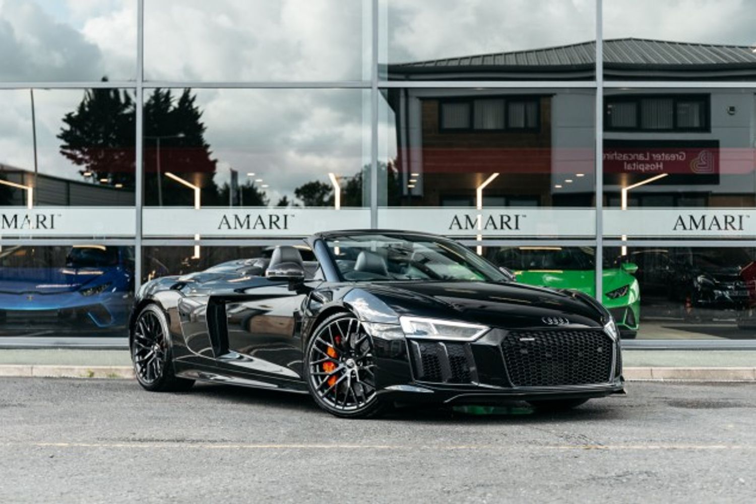 AUDI R8 CONVERTIBLE 5.2 V10 PLUS QUATTRO 2DR SEMI AUTOMATIC