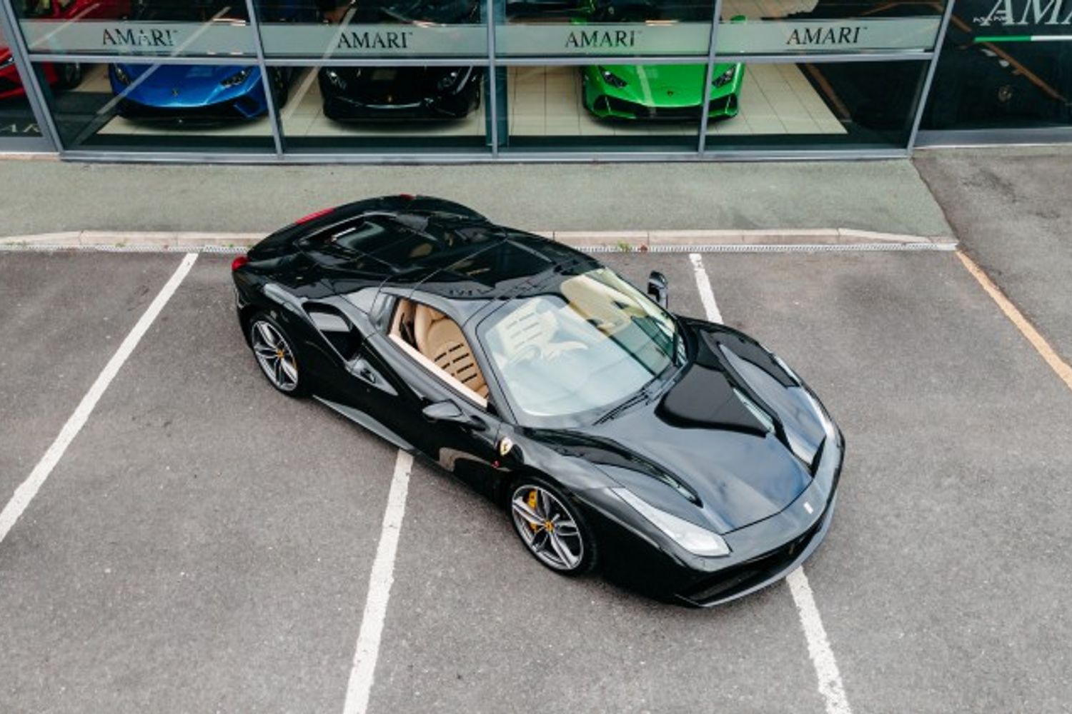 FERRARI 488 SPIDER CONVERTIBLE 3.9 SPIDER 2DR SEMI AUTOMATIC