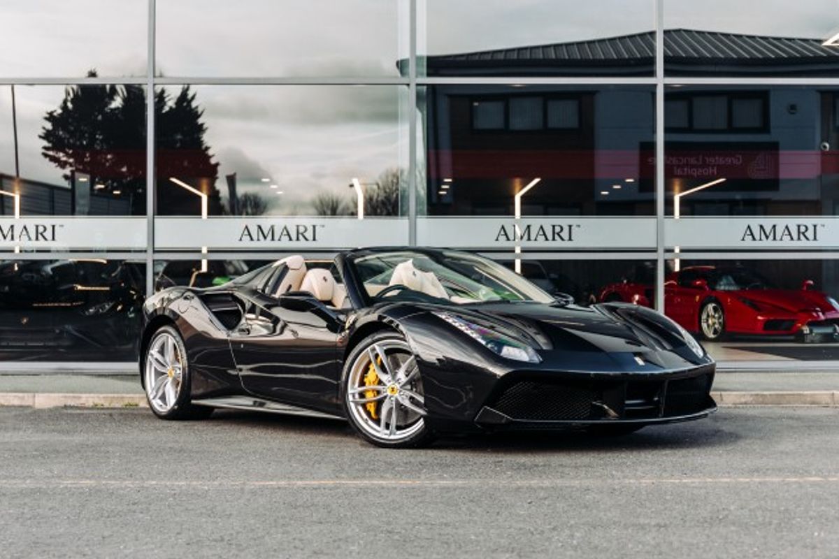 FERRARI 488 SPIDER CONVERTIBLE 3.9 SPIDER 2DR SEMI AUTOMATIC