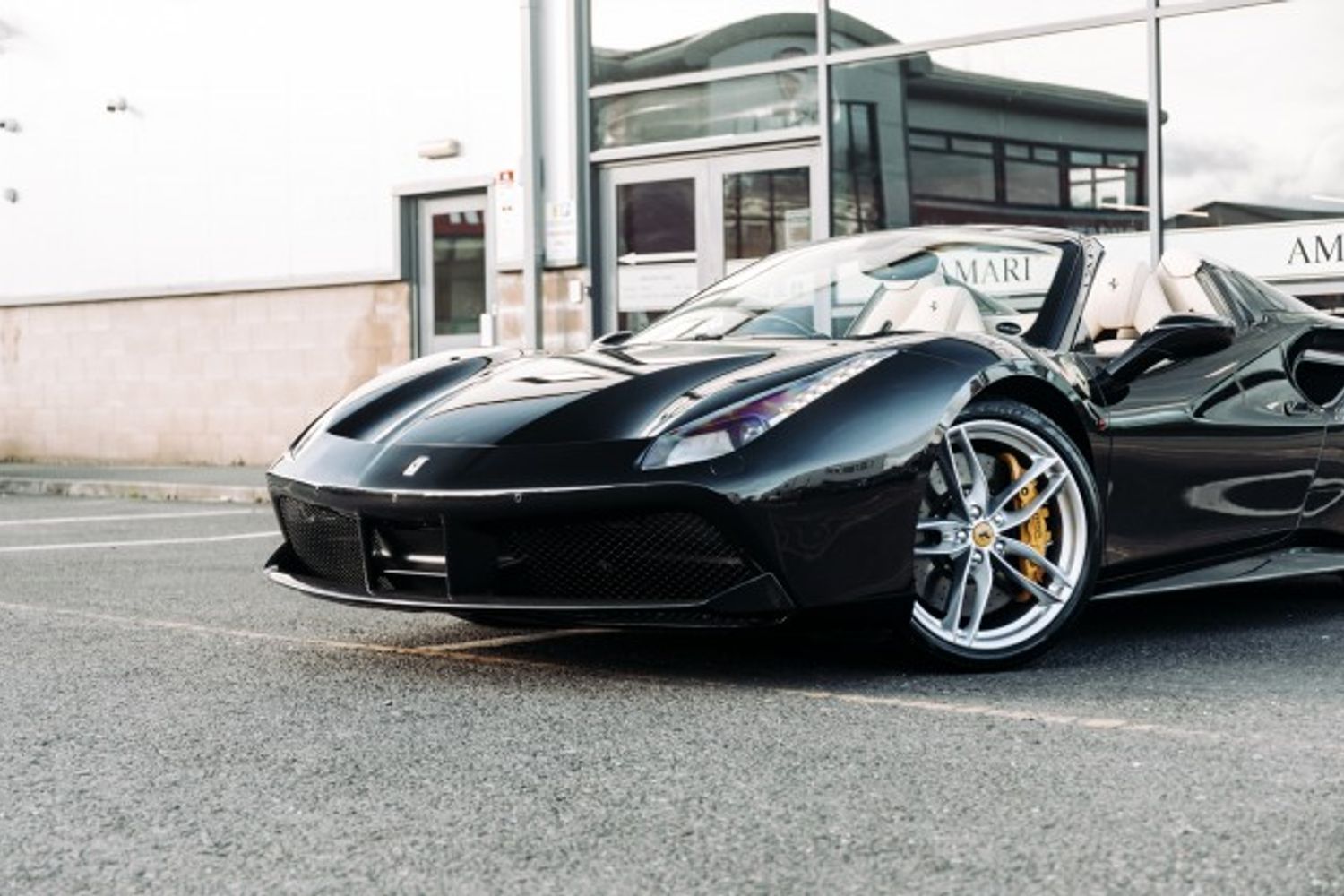 FERRARI 488 SPIDER CONVERTIBLE 3.9 SPIDER 2DR SEMI AUTOMATIC