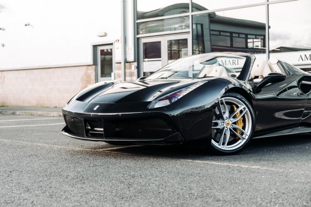 FERRARI 488 SPIDER CONVERTIBLE 3.9 SPIDER 2DR SEMI AUTOMATIC