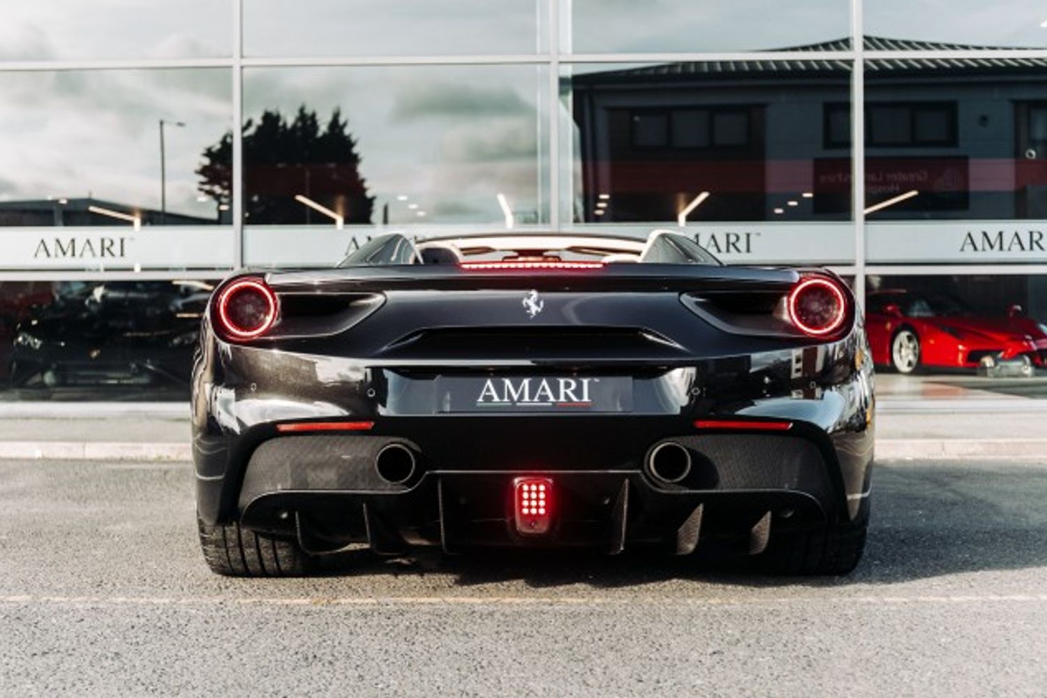 FERRARI 488 SPIDER CONVERTIBLE 3.9 SPIDER 2DR SEMI AUTOMATIC