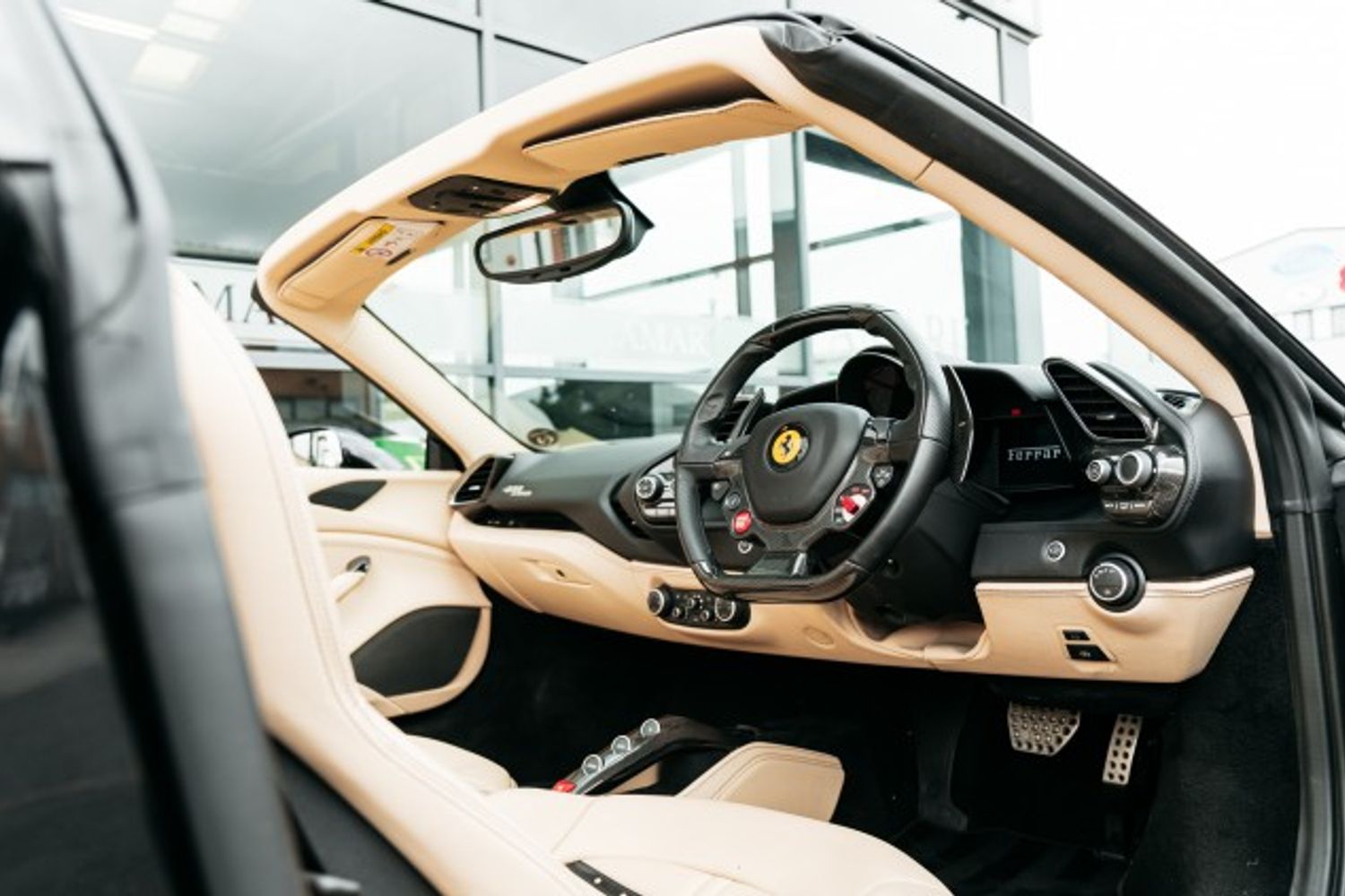 FERRARI 488 SPIDER CONVERTIBLE 3.9 SPIDER 2DR SEMI AUTOMATIC