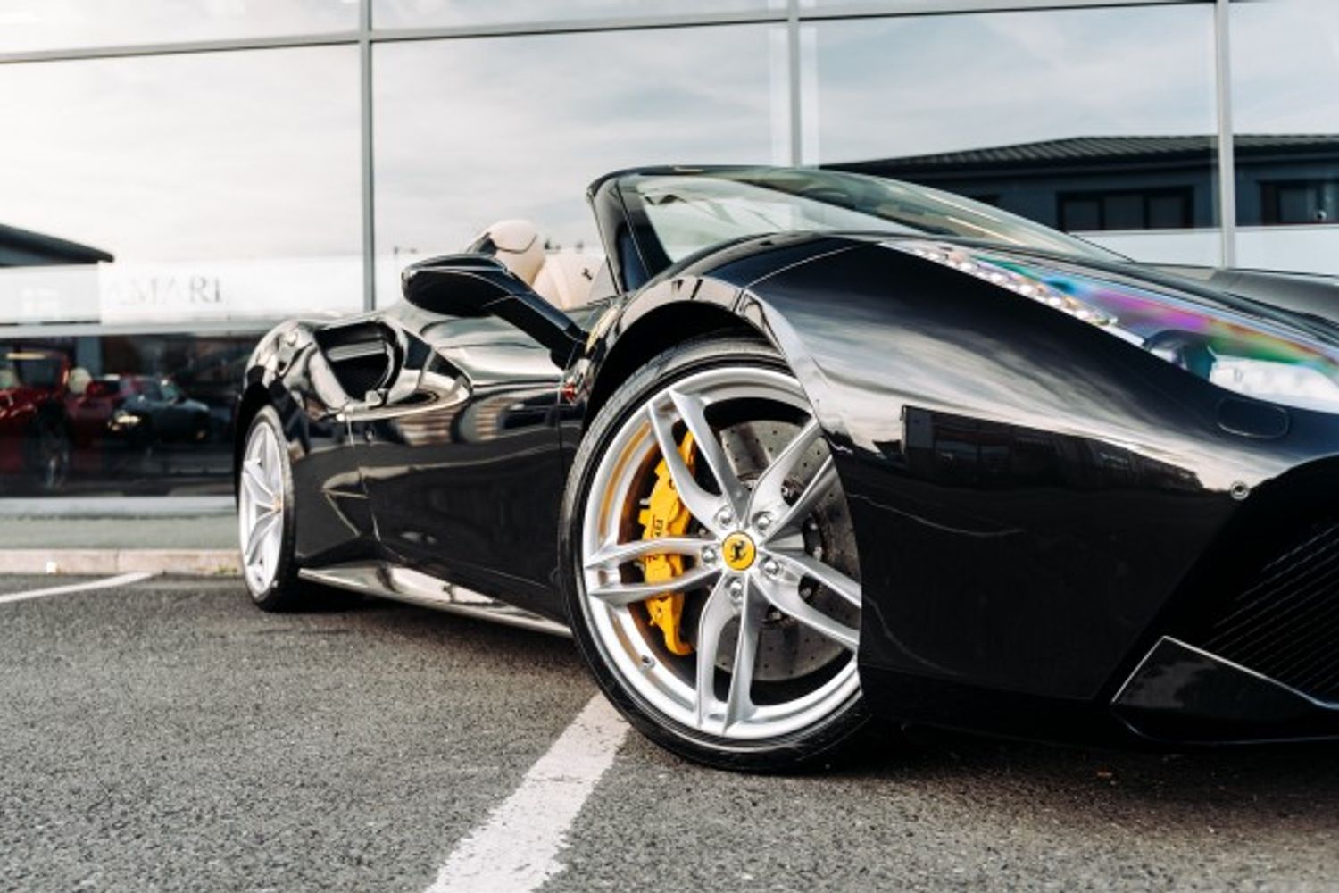FERRARI 488 SPIDER CONVERTIBLE 3.9 SPIDER 2DR SEMI AUTOMATIC
