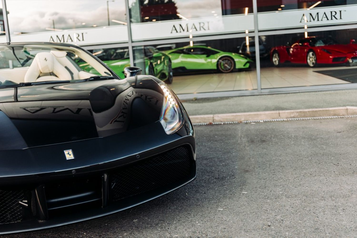 FERRARI 488 SPIDER CONVERTIBLE 3.9 SPIDER 2DR SEMI AUTOMATIC