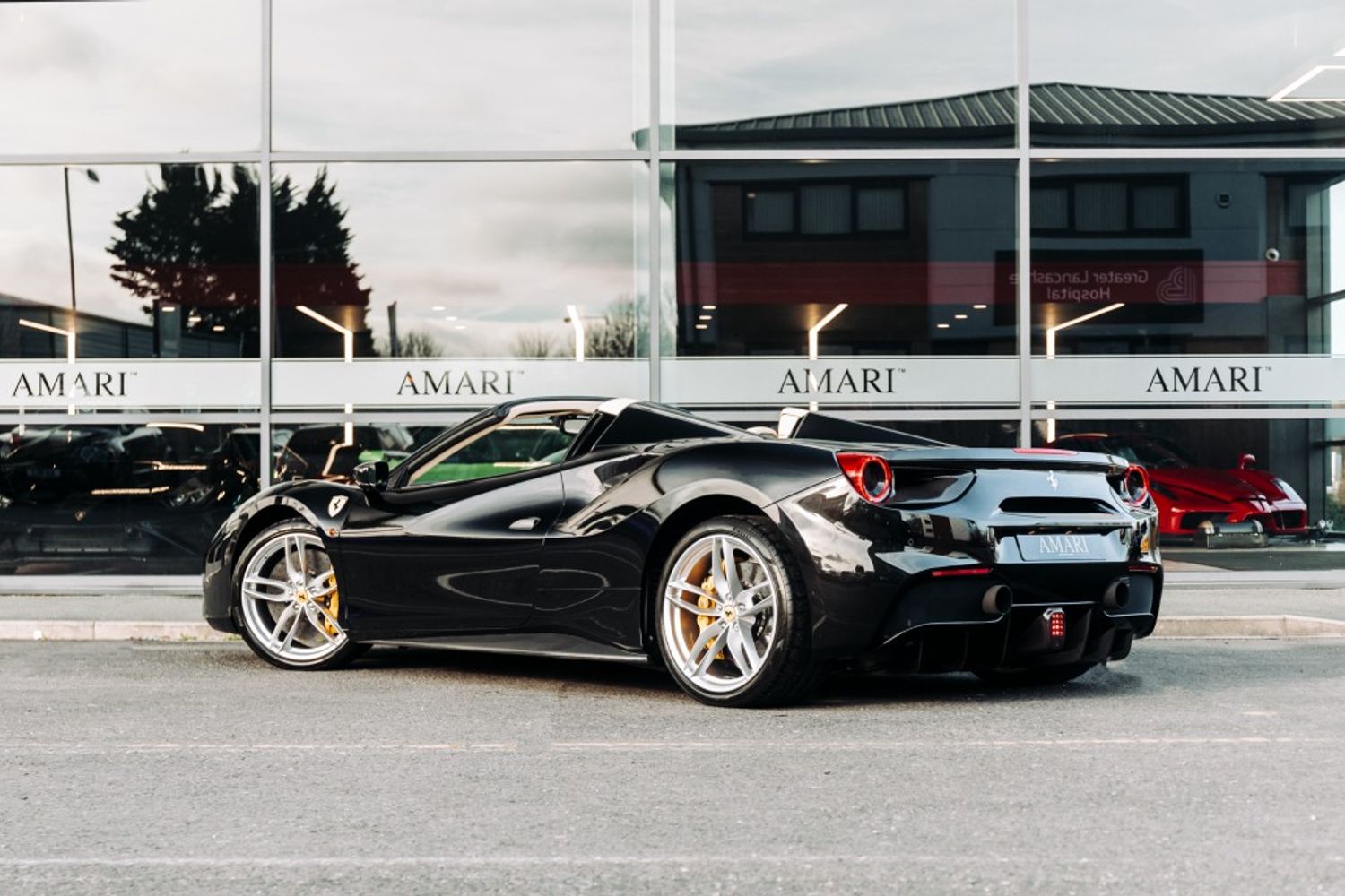 FERRARI 488 SPIDER CONVERTIBLE 3.9 SPIDER 2DR SEMI AUTOMATIC
