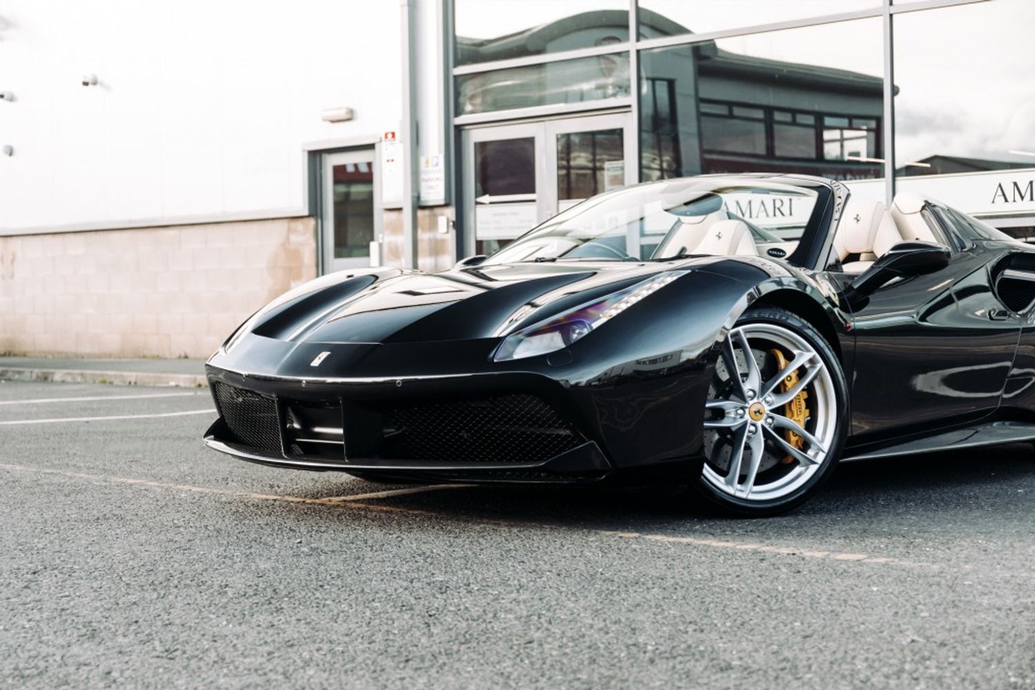 FERRARI 488 SPIDER CONVERTIBLE 3.9 SPIDER 2DR SEMI AUTOMATIC