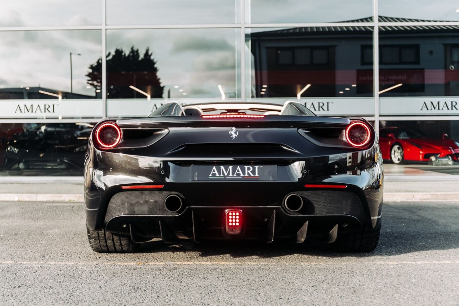 FERRARI 488 SPIDER CONVERTIBLE 3.9 SPIDER 2DR SEMI AUTOMATIC