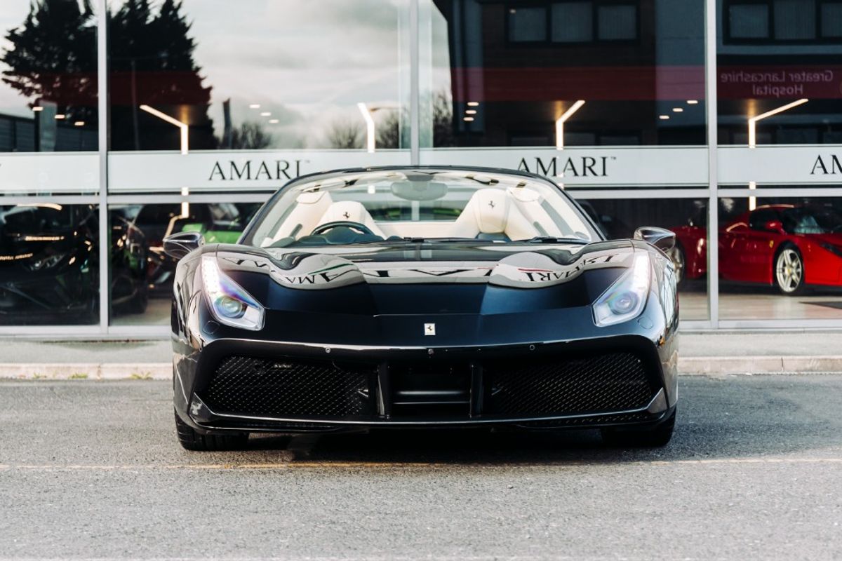 FERRARI 488 SPIDER CONVERTIBLE 3.9 SPIDER 2DR SEMI AUTOMATIC