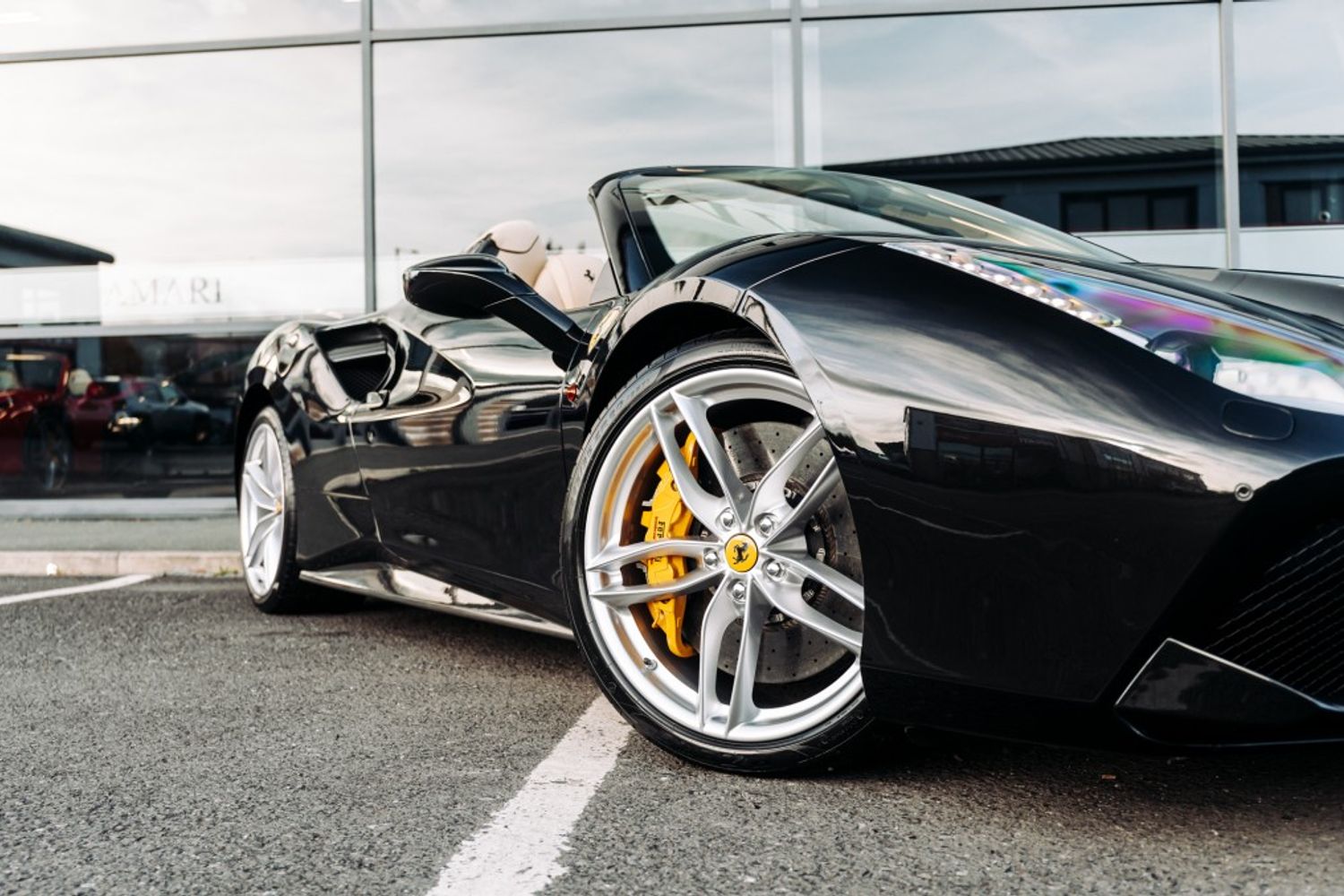 FERRARI 488 SPIDER CONVERTIBLE 3.9 SPIDER 2DR SEMI AUTOMATIC